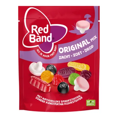 Red Band Snoepmix Original zak (10x 235g)
