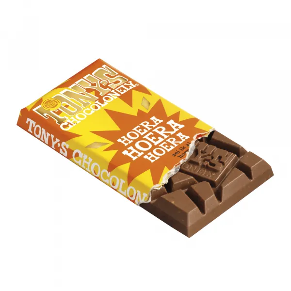 Tony’s Chocolonely Reep Hoera Melk Chocolate Chip Cookie (15x 180gr)