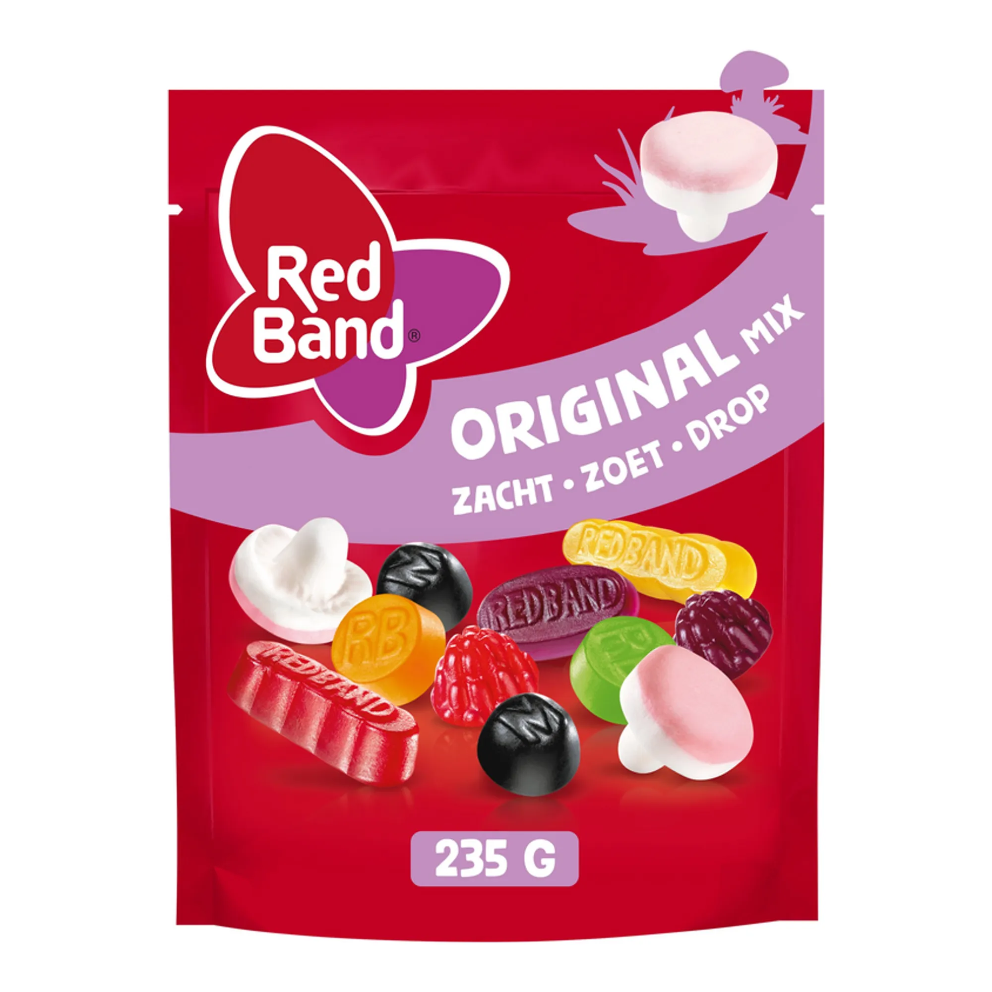 Red Band Snoepmix Original zak (10x 235g)