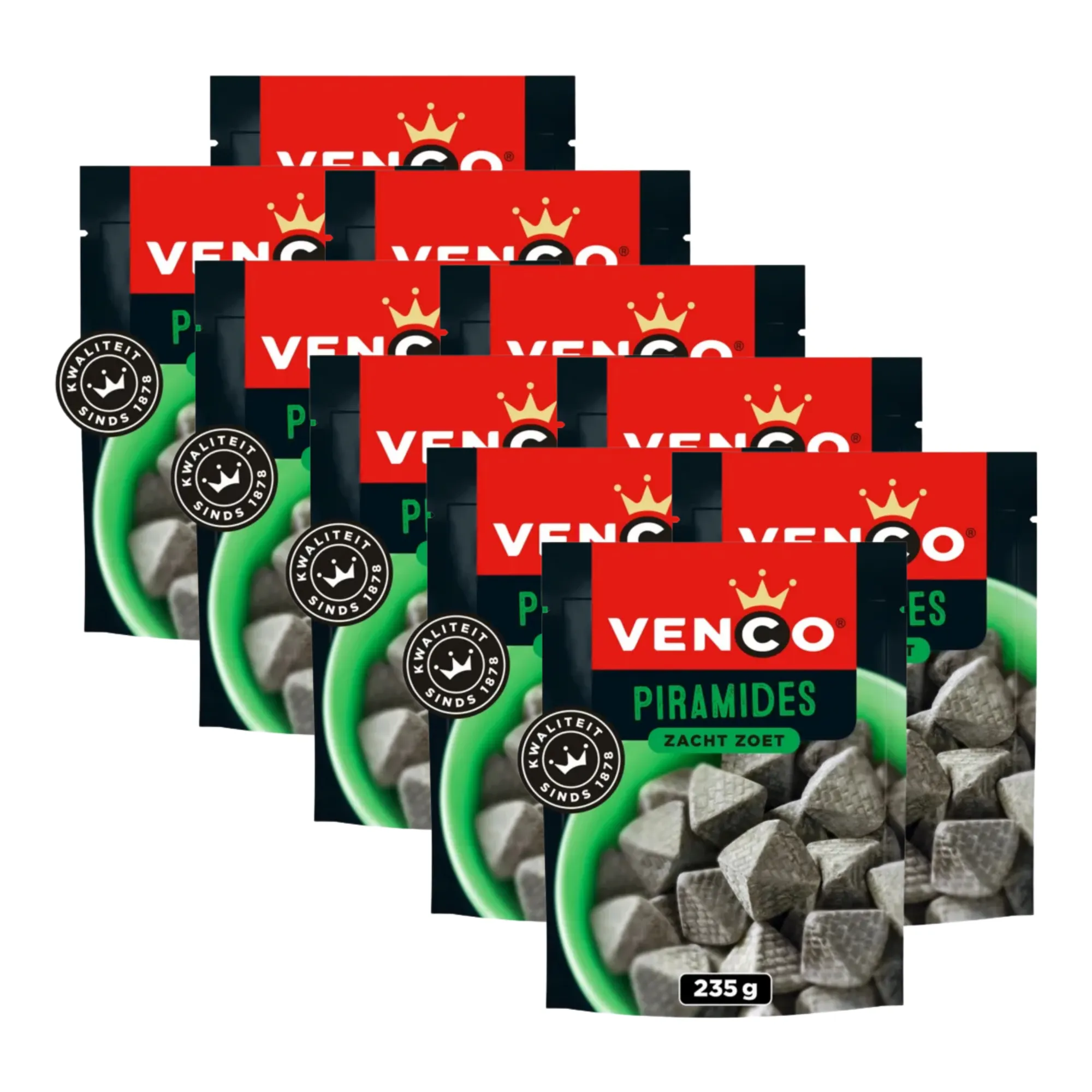 Venco Piramides zak (10x 235g)