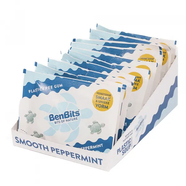 BenBits Kauwgom Peppermint Doosje (20x 18g)