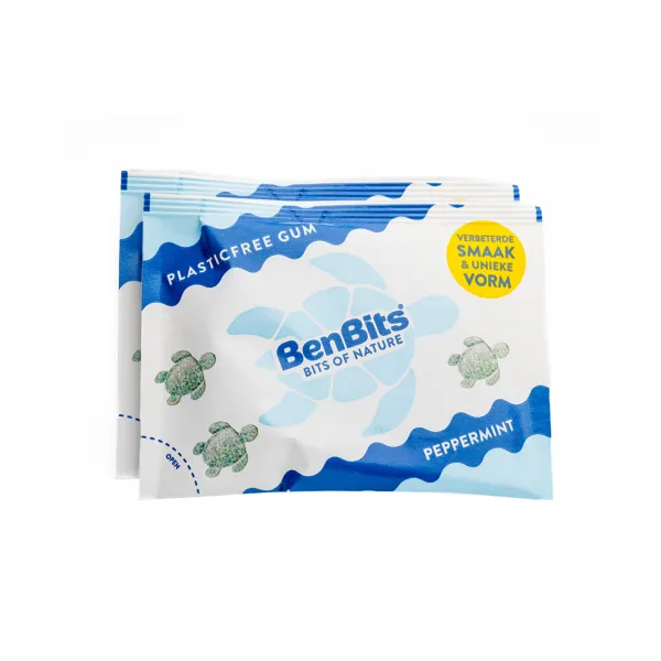 BenBits Kauwgom Peppermint Doosje (20x 18g)