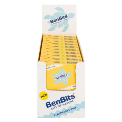 Benbits Kauwgom Spearmint doosje (20x 18g)