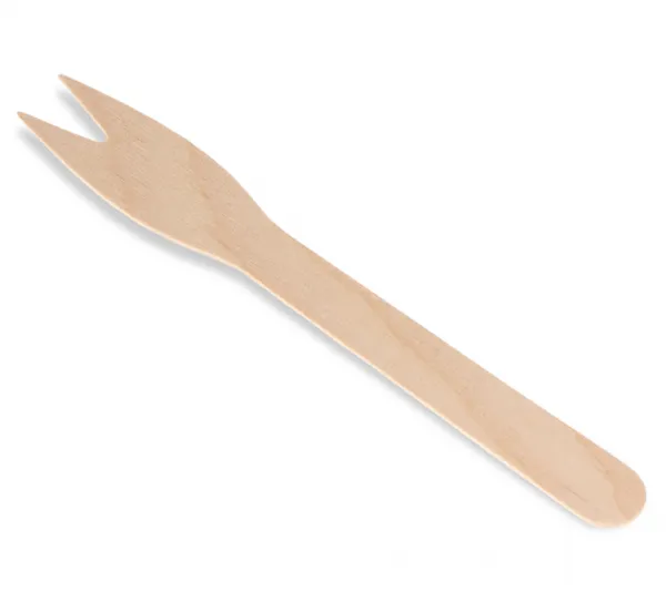Fritesvork Hout 120mm (100 stuks)