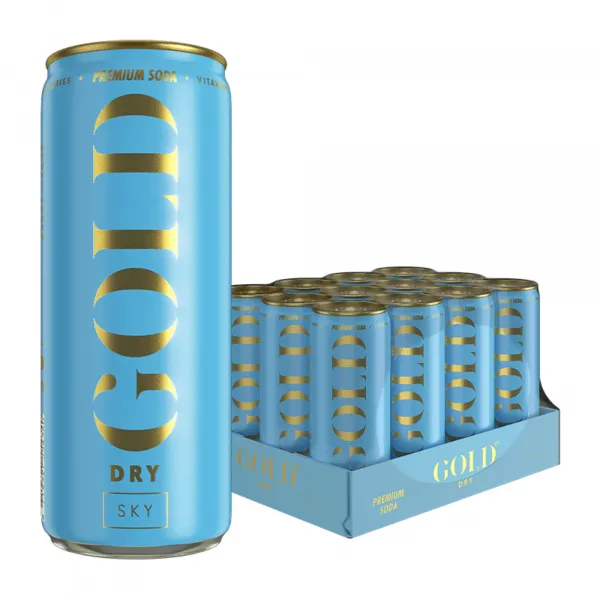 Gold Dry Sky blik (12x 250ml)