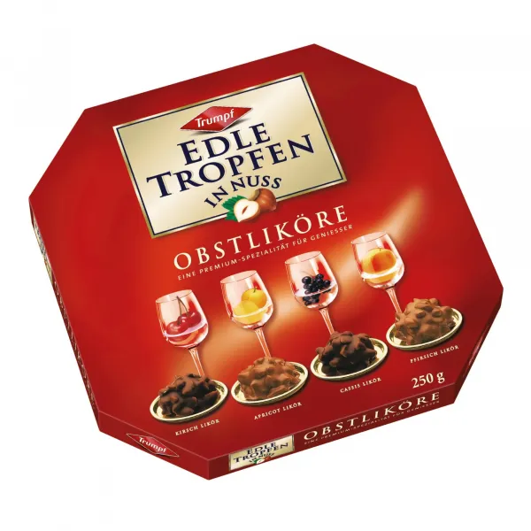Edle Tropfen in Nuss Obstliköre (24x 250g) - Afbeelding 3