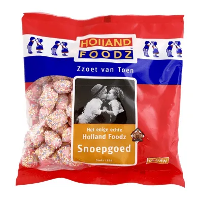 Holland Foodz Vanille Kussentjes met Discodip zak (6x 450g)
