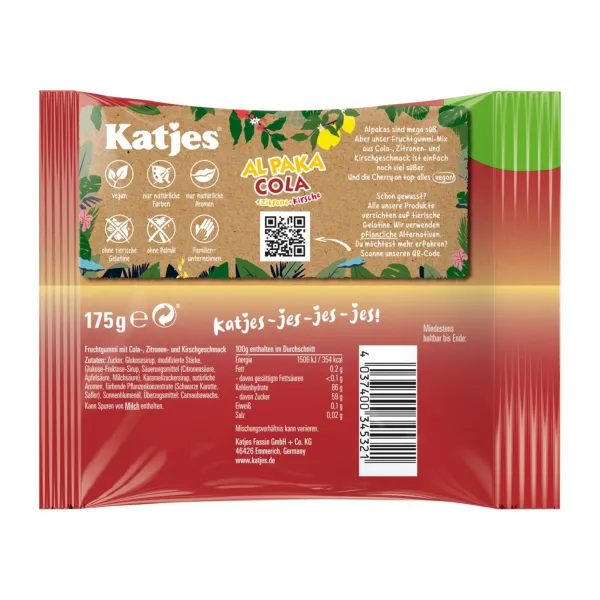 Katjes Alpaka Cola (22x 175g) - Afbeelding 3