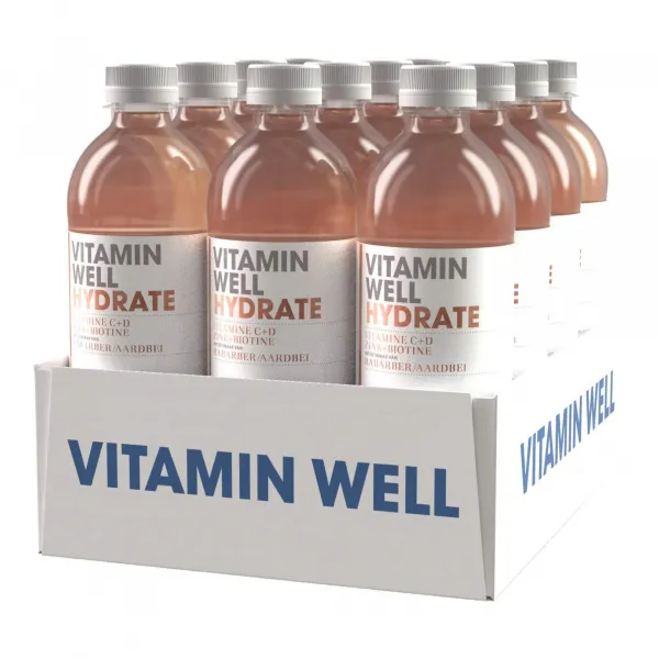 Vitamin Well Hydrate PET (12x 500ml) doos