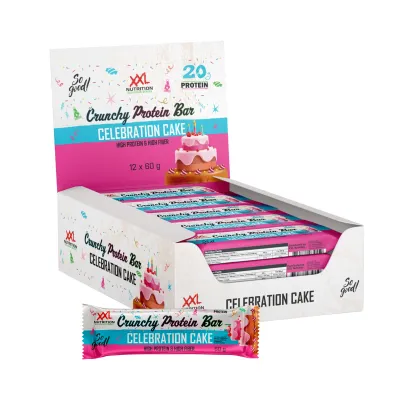 XXL Nutrition Crunchy Protein Bar Celebration Cake (12x 60g)