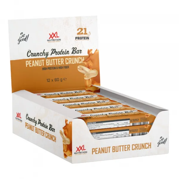 XXL Nutrition Crunchy Protein Bar Peanut Butter Crunch (12x 60gr)