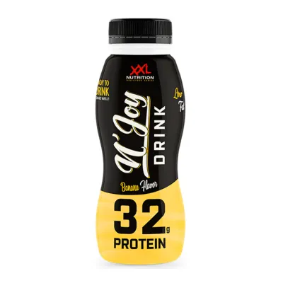 XXL Nutrition N'Joy Protein Drink Banaan PET flesje (6x 310ml) (2)