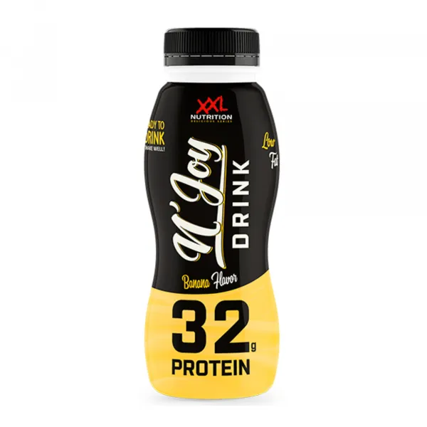 XXL Nutrition N'Joy Protein Drink Banaan PET flesje (6x 310ml) (2)