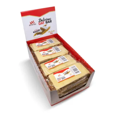 XXL Nutrition Oat Bar White Choco/Kers (12x 100g)