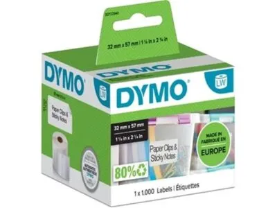 Dymo etiketten LabelWriter ft 57 x 32 mm (1000 stuks)
