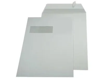 Gallery enveloppen ft 229 x 324 mm, venster links (250 stuks)