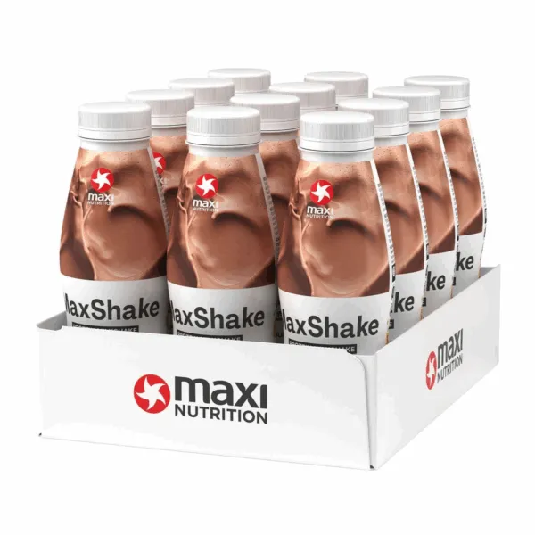 MAXI NUTRITION MaxShake Protein Milkshake Chocolate (12x 330ml)