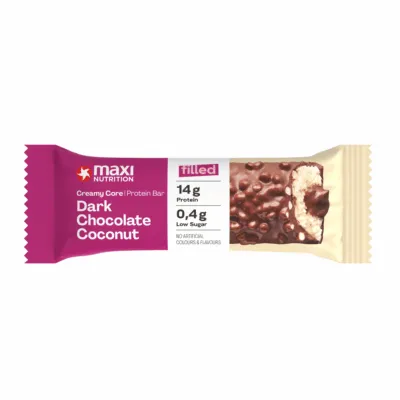 MaxiNutrition Creamy Core Protein Bar Dark Chocolate Coconut (12x 45g)