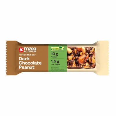 MaxiNutrition Protein Nut Bar Dark Chocolate Peanut (12x 46g)