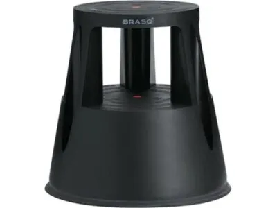 Rolkruk Comfort, uit Kunststof, Zwart