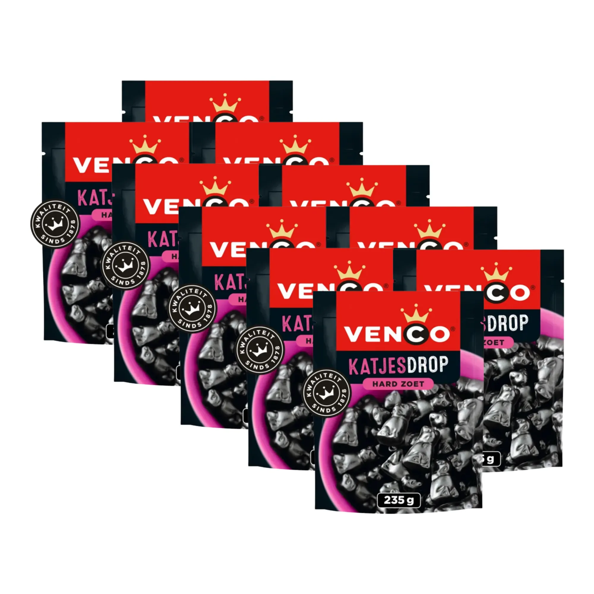 Venco Katjesdrop zak (10x 235g)