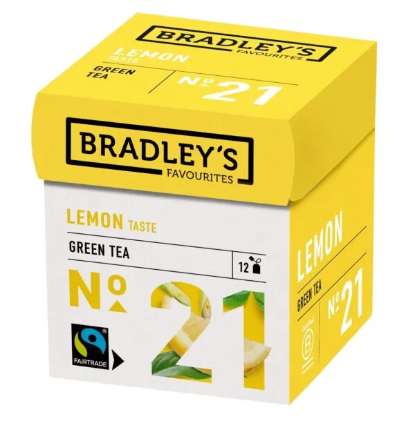 Bradley's Favourites Green Tea Lemon No. 21 (72x 1,75g)