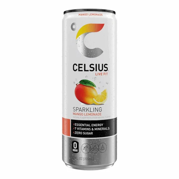 Celsius Mango Lemonade blik (12x 250ml)