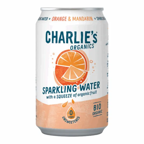 Charlie’s Organic Orange Mandarin Bio (12x33cl)
