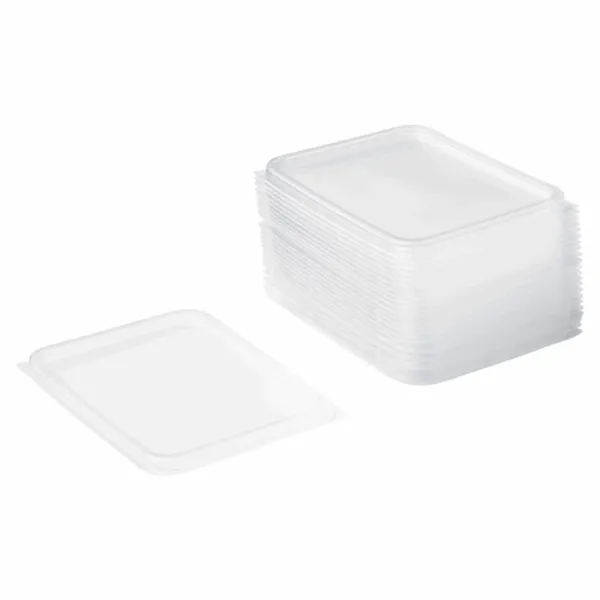 Deksel voor Kilobak PP Transparant 195x140mm (50 stuks) - Afbeelding 2