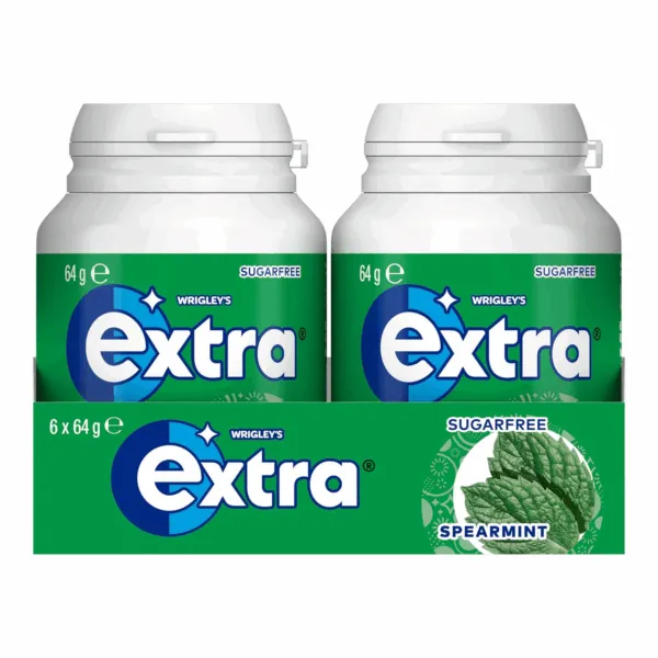 Extra Spearmint Bottle (6x 46 stuks) - Afbeelding 2