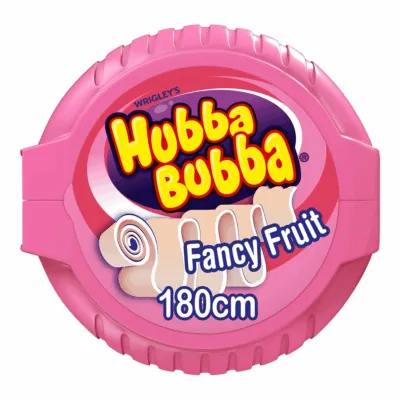 Hubba Bubba Tape Fancy Fruit (12x 56g)