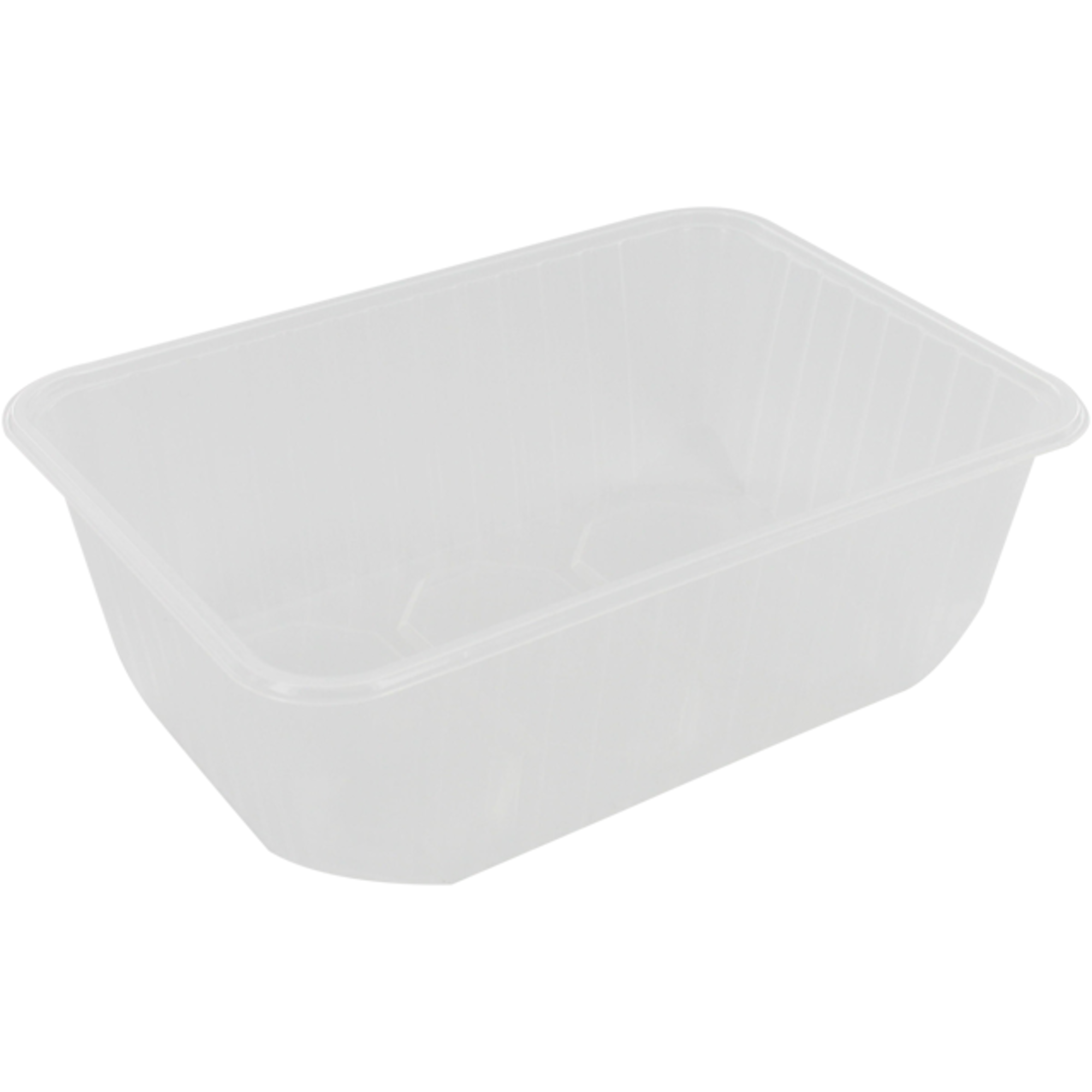 Kilobak 1000ml. PP wit 186x133x63mm (50 stuks) afbeelding