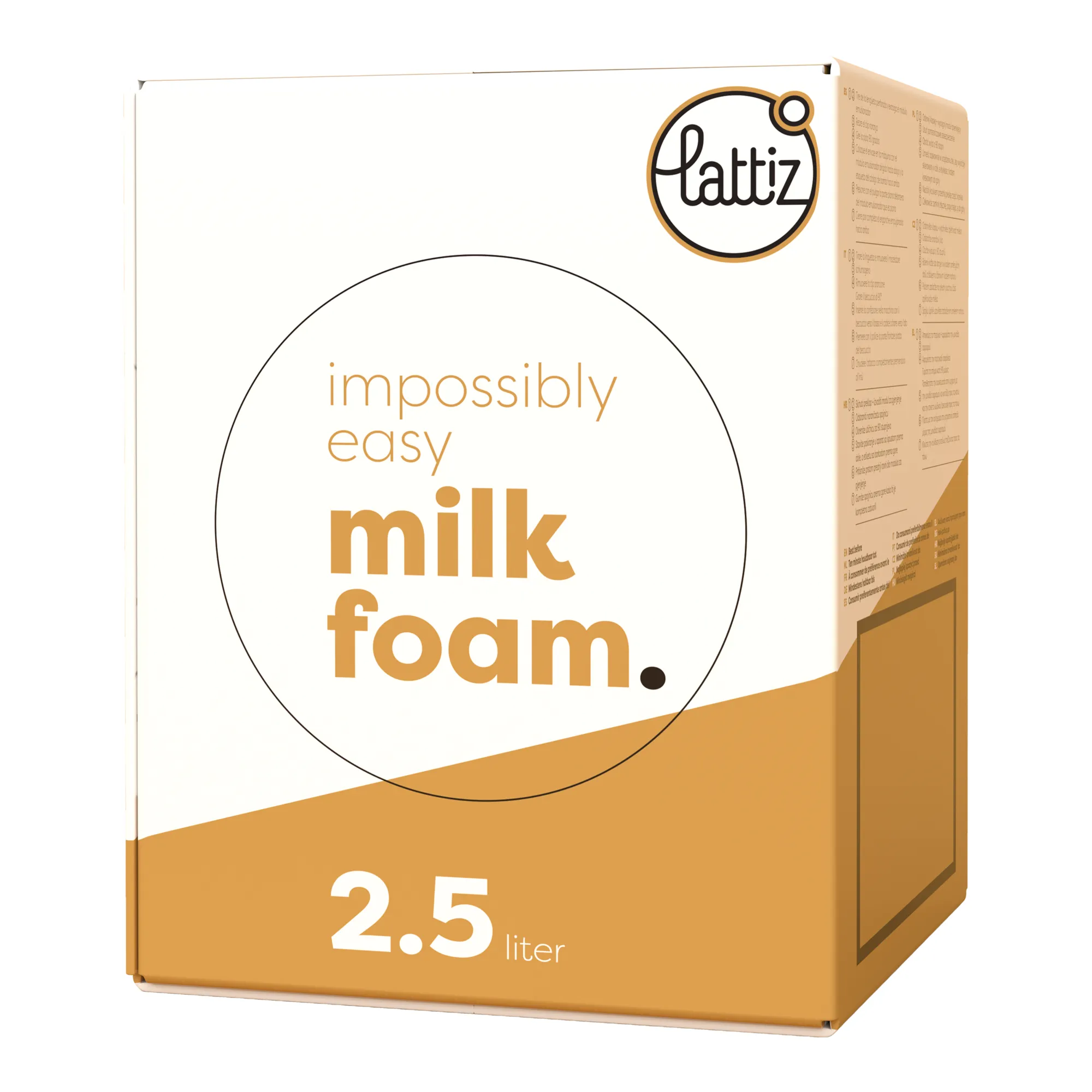 Lattiz Milkfoam BiB (2,5 liter)