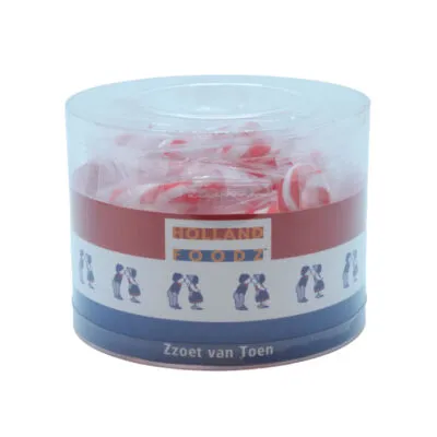 Candy canes mini rood wit 5 gr
