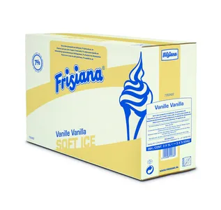 Frisiana ijsmix vloeibaar 7% plantaardig vet can 5 liter