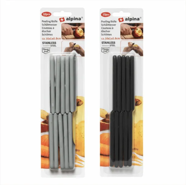 Alpina Schilmes 17cm Zwart Grijs (10 stuks)