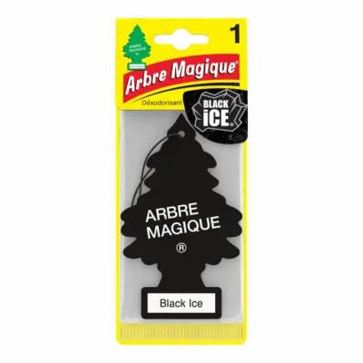 Arbre Magique Luchtverfrisser Black Ice verpakking
