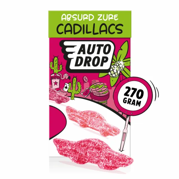 Autodrop Mixdoos Zure Cadillacs (6x 270gr)