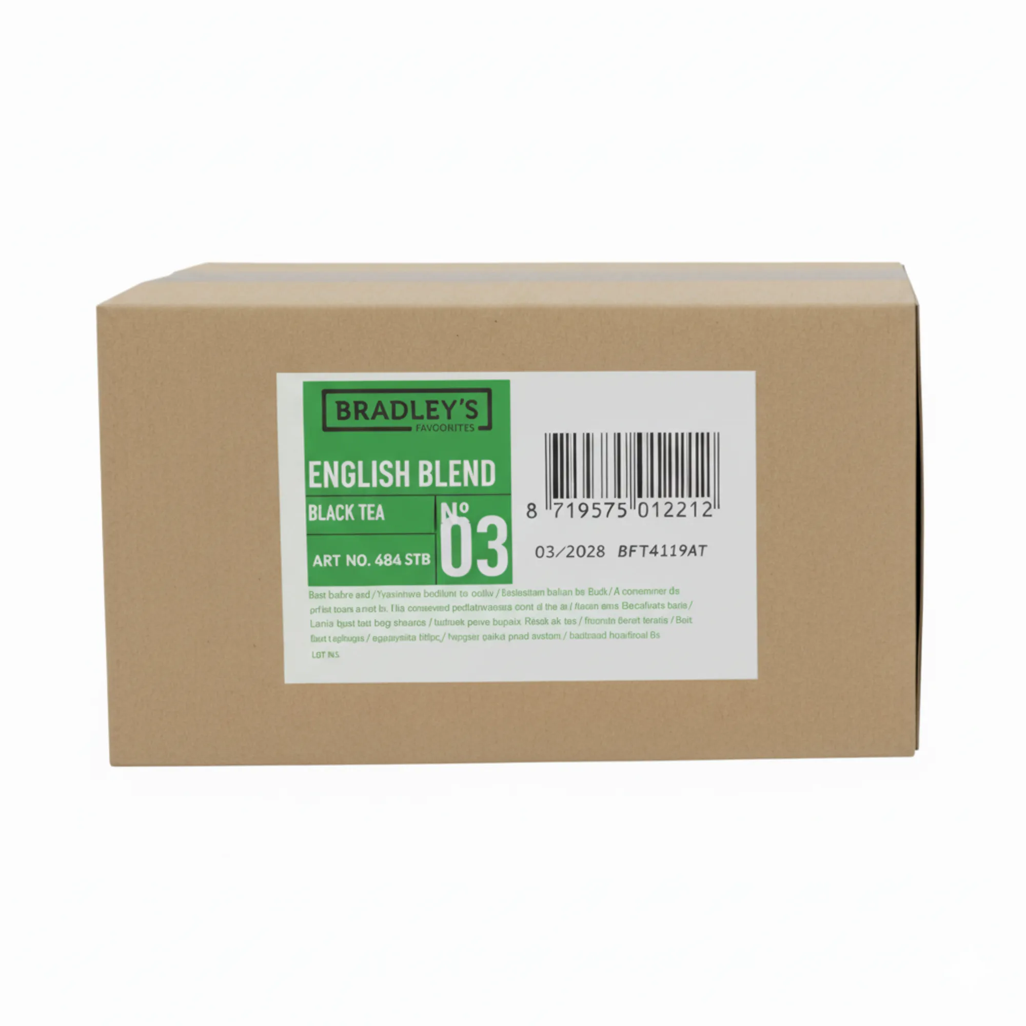 Bradley’s Favourites English Blend No. 03 (72x 2g)