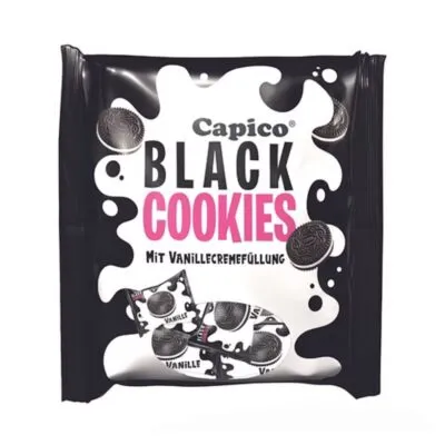 Capico Black Cookies Vanille (24 x 200g)