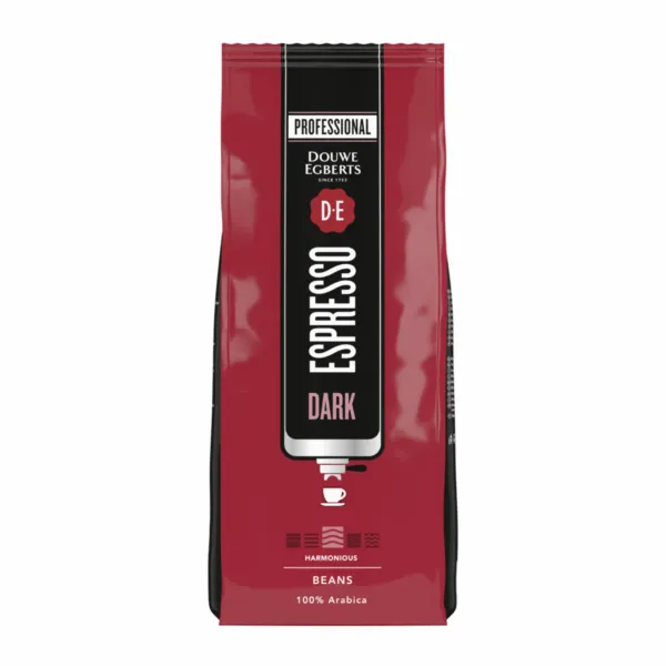 Douwe Egberts Espresso Koffiebonen Dark Roast (6x 1kg)