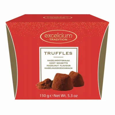 Excelcium Truffels Hazelnoot Rood (24x 150g)