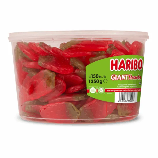Haribo Aardbeien (150 stuks)