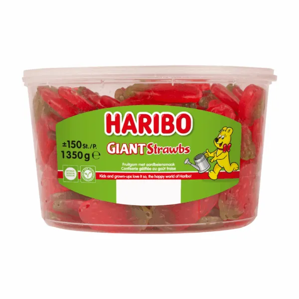Haribo Aardbeien (150 stuks)