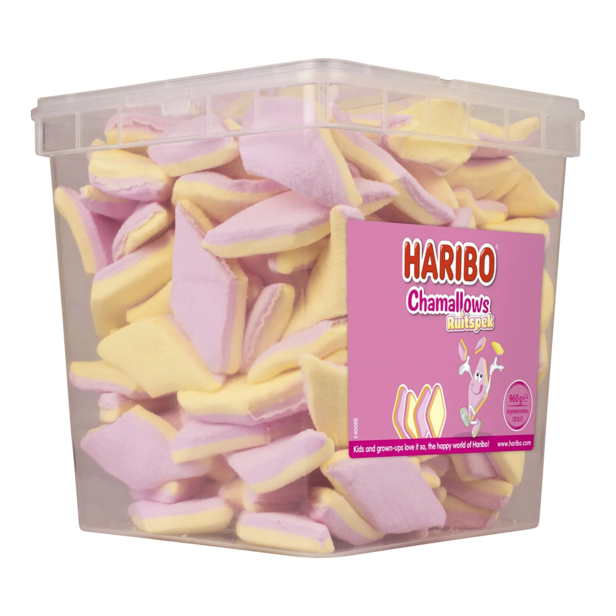 Haribo Chamallows Ruitspek (120 stuks)