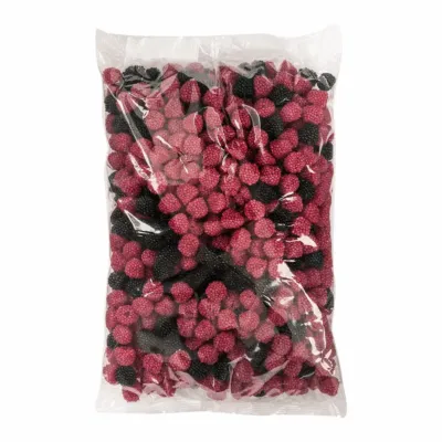Haribo Frambozen en Bramen (3kg)