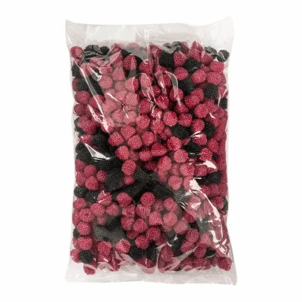 Haribo Frambozen en Bramen (3kg)