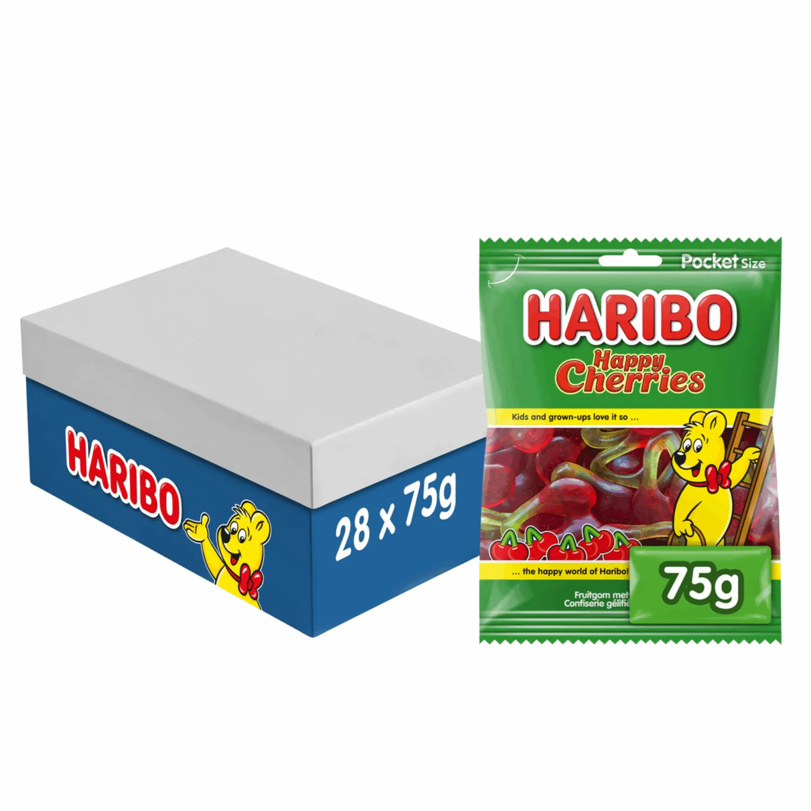 Haribo Happy Cherries (28x 75gr)