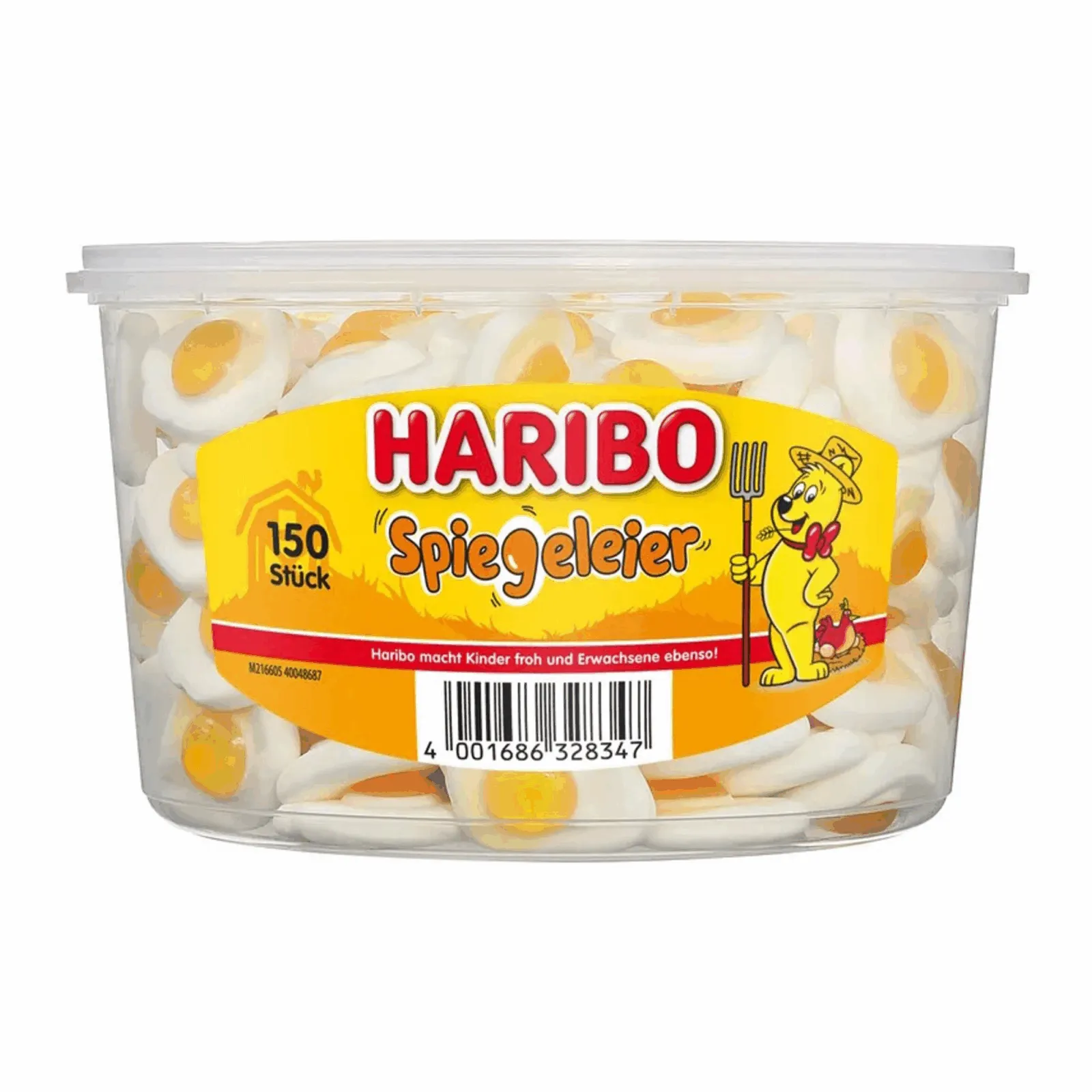Haribo Spiegeleier Silo (150 stuks) - Afbeelding 2