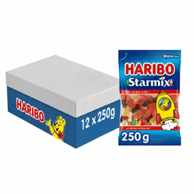 Haribo Starmix Zak (12x 250gr)